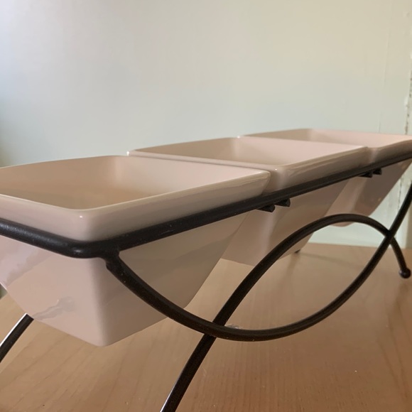 Living Colors Other - Living Colors Four Piece Buffet Server